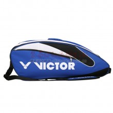 胜利 VICTOR BR215F 羽毛球包 蓝色 12支装单肩背包 独立鞋袋 方便实用