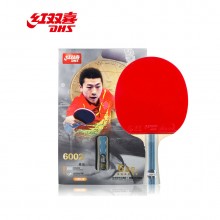 紅雙喜 六星級乒乓球拍 T6002 雙面反膠橫拍