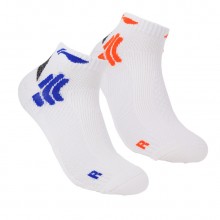 李宁 男款运动袜 AWSK149 羽毛球袜  透气舒适 两色可选 -1蓝色-2橙色