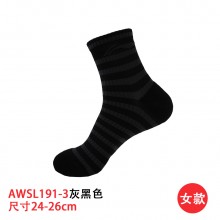 李宁 女款羽毛球袜 长筒运动袜 透气舒适 包裹设计 AWSL191