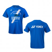 尤尼克斯 YONEX 男款羽毛球服 苏迪曼杯纪念版文化衫 YOBC6031CR