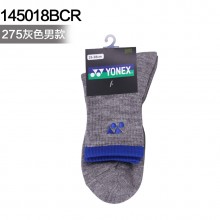 尤尼克斯YONEX 男女款羽毛球袜 运动袜 舒适透气 145018/245018BCR