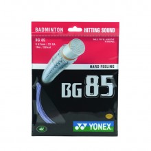 尤尼克斯 YONEX BG85 羽毛球线 超级维科特兰纤维 超细线径 快速的击球感