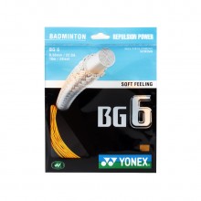 尤尼克斯 YONEX BG6 羽毛球线 快速的击球感 清脆的击球音