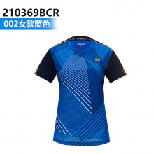 尤尼克斯YONEX 男女羽毛球服 运动T恤 110369BCR 210369BCR