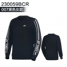 尤尼克斯 YONEX 男女运动卫衣 长袖T恤 130059BCR/230059BCR