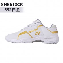YONEX尤尼克斯羽毛球鞋SHB610CR/SHB610WCR男女同款耐磨減震舒適