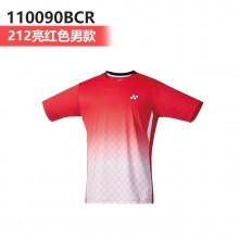 尤尼克斯YONEX 男女羽毛球服 比赛系列 110090BCR 210090BCR