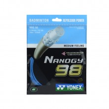 YONEX尤尼克斯 羽毛球線 NBG98 敏銳的擊球手感 高彈型羽線
