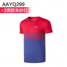 李宁 男女羽毛球服 运动T恤 一体织科技 舒适透气 AAYQ142/AAYQ299