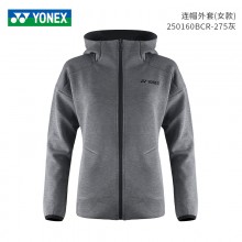YONEX羽毛球服150150BCR 250150BCR 150160BCR 250160BCR男女款连帽情侣款运动装外套