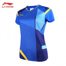 李宁LI-NING AAYR011/AAYR012 全英赛球迷版男女款速干短袖