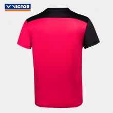 VICTOR胜利羽毛球服T-10000TD/11000TD马来西亚队大赛服推广版男女运动T恤