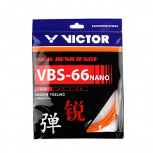 胜利 VICTOR VBS66N 羽拍线 高弹耐打 舒适的击球感