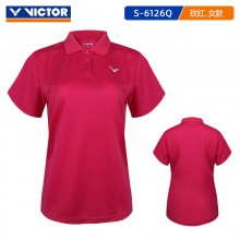 威克多VICTOR S1-6026/6126 Q男女款羽毛球服吸汗短袖T恤