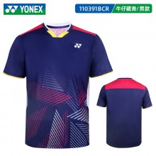 YONEX尤尼克斯羽毛球服110391BCR/210391BCR男女款短袖舒适透气