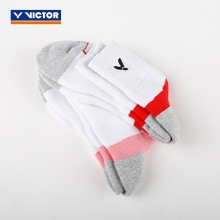 威克多VICTOR SK225 胜利运动女袜 中筒 包裹 透气