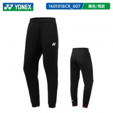 2021新款尤尼克斯YONEX 160101BCR男款运动裤透气休闲裤