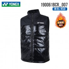 YONEX尤尼克斯羽毛球服190021BCR/290021BCR男女款运动保暖棉背心