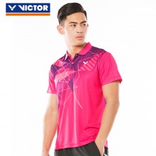 威克多VICTOR羽毛球服速干吸汗短袖T恤比賽鍛煉健身服 男款T恤S-70018