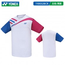 YONEX尤尼克斯羽毛球服110032BCR男款运动速干短袖
