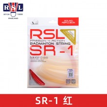 亚狮龙RSL SR-1 羽拍线 爽快的击球音 耐打弹性炫音高弹型 0.66mm超细