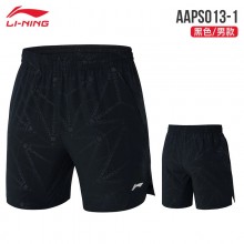 李宁羽毛球服AAPS013/046男女款透气吸汗速干短裤