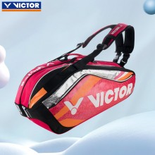 VICTOR威克多 羽毛球包BR9208矩形包单肩手拎包 羽毛球拍包运动训练比赛包12支装