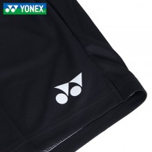 YONEX/尤尼克斯羽毛球服15114EX 2022年新款比赛服吸汗速干短裤【大赛服】黑色
