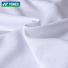 YONEX尤尼克斯羽毛球服110462/210462BCR男女白色上衣速干短袖大赛服T恤yy