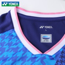YONEX尤尼克斯羽毛球服110282CR/210282BCR男款速干短袖大赛服季运动上衣T恤yy