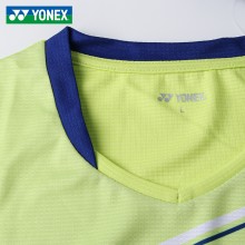Yonex尤尼克斯羽毛球服110472BCR/210472BCR运动短袖男款速干透气T恤大赛服比赛训练衣