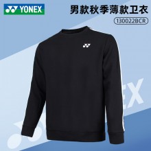 新款yonex尤尼克斯羽毛球服130022BCR/230022BC男卫衣长袖上衣训练服yy速干运动服