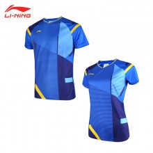 李宁LI-NING AAYR011/AAYR012 全英赛球迷版男女款速干短袖