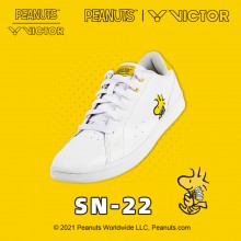 Victor胜利羽毛球史努比联名SN22休闲运动鞋男女威克多透气小白鞋SN-22