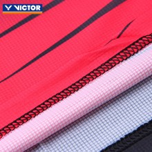 胜利VICTOR羽毛球服女款T恤T-01001TD C黑色短袖T恤 速干系列
