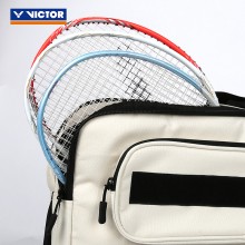 威克多VICTOR胜利 BR3632羽毛球包 运动矩形包BR3034CO米白色双肩背包
