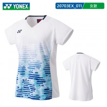 2023新款YONEX尤尼克斯羽毛球服短袖10505EX 20703EX男女款大赛服短袖速干YONEX新款短袖