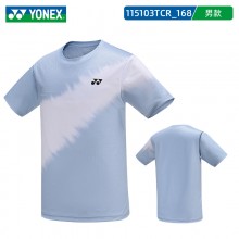 2023新款YONEX尤尼克斯羽毛球服短袖115103TCR 215103TCR男女款 短袖速干