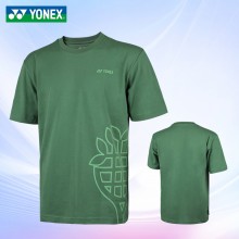 YONEX尤尼克斯16671CR男款羽毛球服自然环保短袖 男款羽毛球T恤