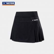 正品VICTOR胜利羽毛球服男款短裤R-30207 女款威克多训练针织运动短裙K-31302