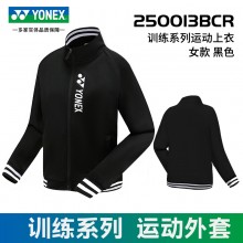 YONEX 尤尼克斯羽毛球服运动外套上衣 150013BCR 250013BCR新款长袖男女款