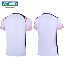 YONEX尤尼克斯羽毛球服短袖运动T恤上衣速干透气款110323BCR 210323BCR