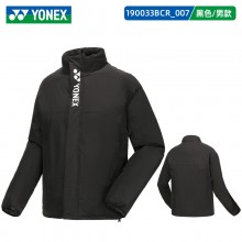 YONEX羽毛球服190033BCR 尤尼克斯棉服运动服情侣运动外套