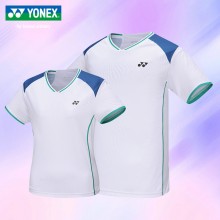2024新款YONEX尤尼克斯羽毛球服短袖110034BCR 110054BCR 110074BCR男女款羽毛球服短袖