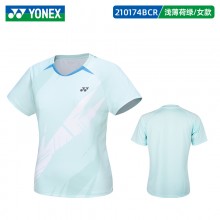 2024新款YONEX尤尼克斯羽毛球服短袖110174BCR 男女款羽毛球服短袖
