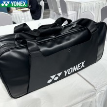 2024新款YONEX羽毛球包专业大容量装多拍yy羽毛球拍手提背包BA300CR 黑/白
