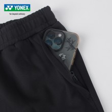 YONEX 2024新款YONEX尤尼克斯羽毛球服男女比赛训练运动长裤160074BCR/260074BCR