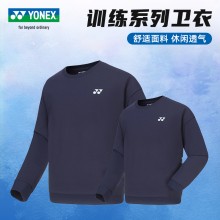 YONEX 尤尼克斯羽毛球服130014BCR羽毛球服长袖卫衣