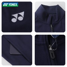 YONEX 2024新款YONEX尤尼克斯羽毛球服150084BCR/250084BCR 男女款长袖舒适卫衣